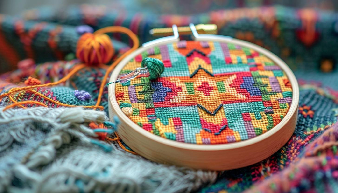 Les tendances actuelles en broderie point de croix à essayer